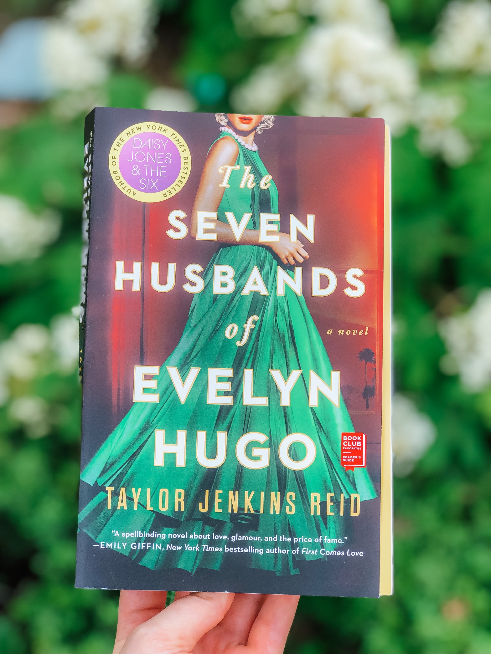 The Seven Husbands of Evelyn Hugo by Taylor Jenkins Reid, Paperback